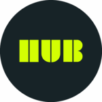 HUB Logo In Circle_Acid_RGB